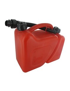 Jerrican plastique double usage 5 + 2 litres avec bec verseur. Norme UN:3H1/Y/100/14/PL. - Générique - 3582321711638