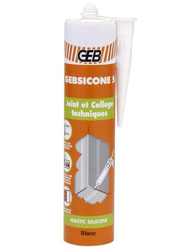 Gebsicone S Translucide  Cartouche 310ml - GEB - GEB - 3283988900518