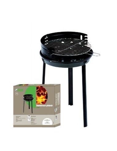 Barbecue rond acier 'plaisir' bg 38 x 57 - Cao Camping - Cao Camping - 3156830055349