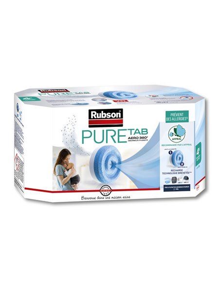 Recharge Aero 360 Pure  Tabs X4 - RUBSON - Rubson - 3178040677890