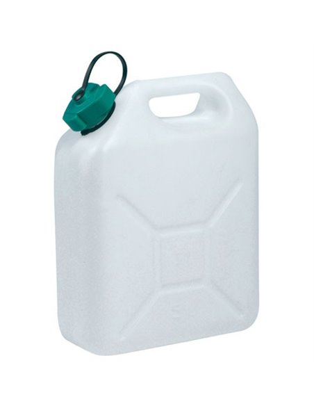 Jerrican alimentaire naturel 5 litres avec Bouchon Verseur - EDA - Générique - 3086960004750