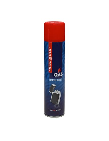 Cartouche De Recharge De Gaz Pour Briquets300ml Silver Match - Générique - 9120074450264