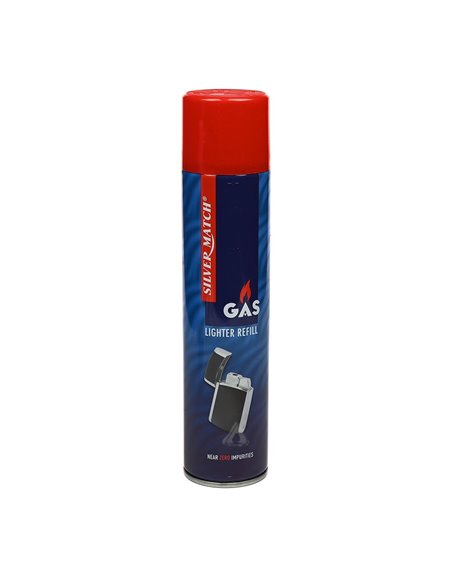 Cartouche De Recharge De Gaz Pour Briquets300ml Silver Match - Générique - 9120074450264