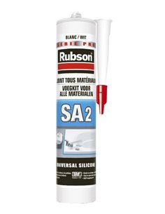 Mastic Sa2 Sanitaire Blanc 280ml - RUBSON - Générique - 3178040408609