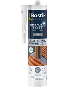 MAstic silicone Joint Parfait Toiture et gouttière 290ml gris - BOSTIK - Bostik - 3549212486273