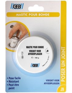 Mastic d'étanchéité Pour Bonde 100g Salle de bains104018 - GEB - GEB - 3283981040181