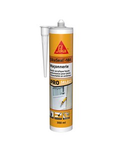 Mastic colle acrylique beige 300 ml SIKASEAL maçonnerie - SIKA - SIKA - 7612895840741
