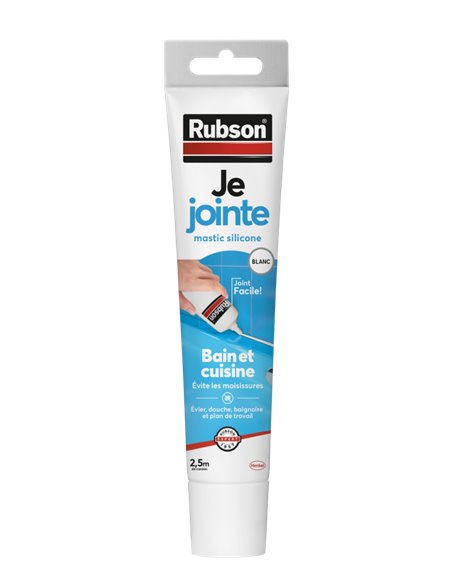 Mastic Go Je Jointe Blanc Tube 50ml - RUBSON - Générique - 3178041310628