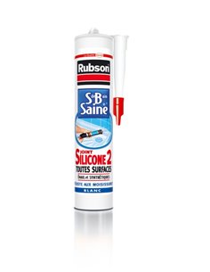 Rubs Mastic Sdbs Blanc Cart 280ml - RUBSON - Générique - 3178040407893