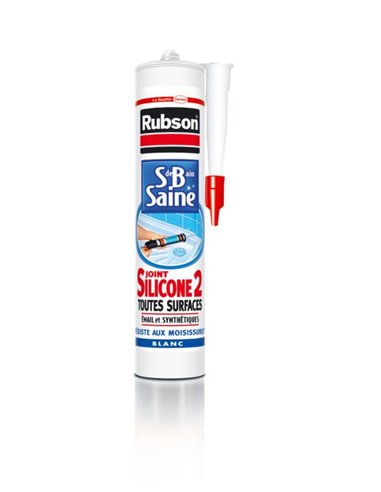 Rubs Mastic Sdbs Blanc Cart 280ml - RUBSON - Générique - 3178040407893