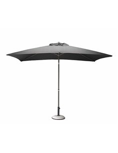 Parasol droit 2x3m gris ref y333 - PRO LOISIRS - 3700103065155
