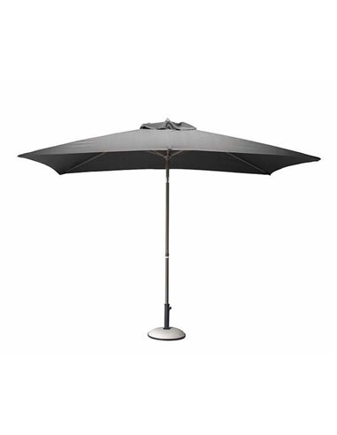 Parasol droit 2x3m gris ref y333 - PRO LOISIRS - 3700103065155