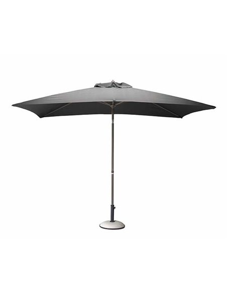 Parasol droit 2x3m gris ref y333 - PRO LOISIRS - 3700103065155