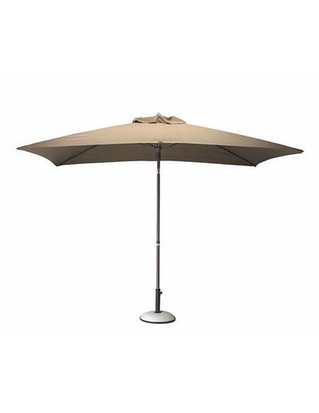 Parasol droit 2x3m taupe ref y334 - PRO LOISIRS - 3700103065162