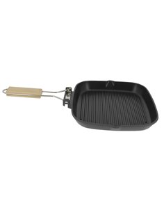 Grill avec poignée pliante compatible tous feux - INCASA  - Générique - 3700628252696