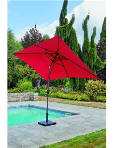 Parasols 3 X 2 M Rouge - IMAGIN - IMAGIN - 3700156673260