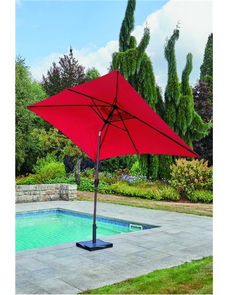 Parasols 3 X 2 M Rouge - IMAGIN - IMAGIN - 3700156673260
