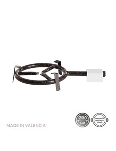 Brûleur À Gaz Butane/Propane Ø30cm 1 Feu. Vaello - Générique - 8411470000971