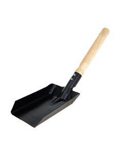 Pelle Métallique Pour Charbon De Barbecue. Couleur Noire 9,5x37,5cm Bbq - Générique - 8718158258762