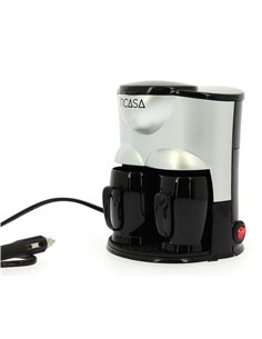 Cafetiére électrique 12 Volts Modèle 2 tasses - INCASA - Générique - 3700628228592