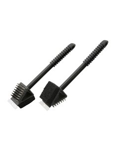 Brosse/Spatle Pour Barbecue Avec Manche Long 37cm Edm - Générique - 5709386880071