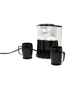 Cafetiére électrique 12 Volts Modèle 2 tasses - INCASA - Générique - 3700628228592