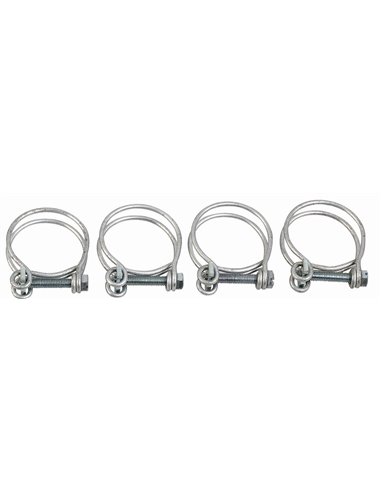 Collier double-fil inox  2 29 - 32 - Cap Vert - 3600075904349