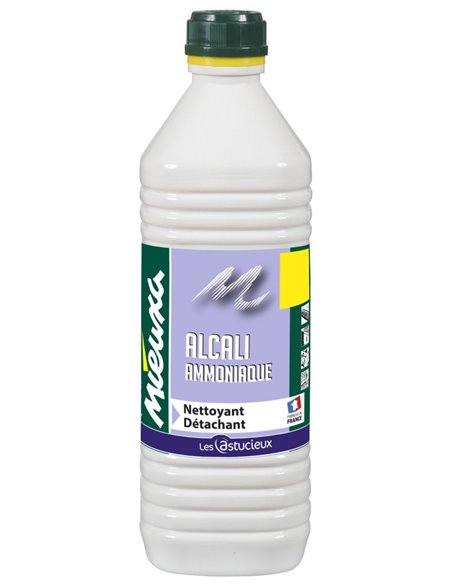 Ammoniaque Alcalin 13°  1litre - MIEUXA - Mieuxa - 3256630030314