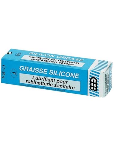 Tube 20 g - graisse à base d'huile 100% silicone  geb - GEB - 3283985155201