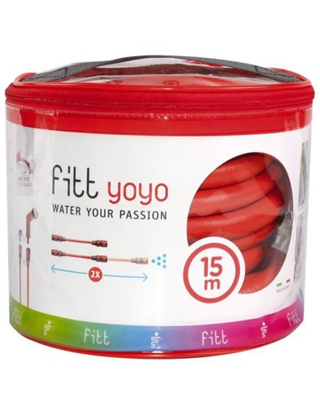 Tuyau d'arrosage Extensible 15m - Yoyo - Fitt - 8011963769769