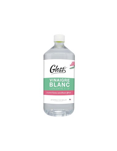 Vinaigre Blanc 14° Eucalyptus 1L - GLOSS - Générique - 3172358352913
