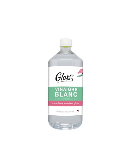 Vinaigre Blanc 14° Eucalyptus 1L - GLOSS - Générique - 3172358352913