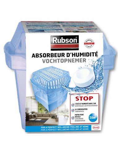 Absorbeurs Basic 20m² + 1 Tabs 450g - RUBSON - Rubson - 3178041303989