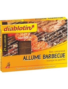 Allume barbecue bloc bg 24 - Diablotin - 3361670571410