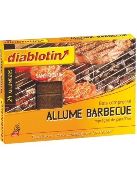Allume barbecue bloc bg 24 - Diablotin - 3361670571410