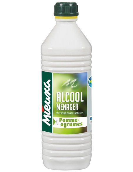 Alcool Menager Pomme/Agrume 1 Litre - MIEUXA - Mieuxa - 3256630037115