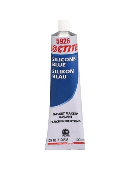 Silicone silicomet joint bleu5926 tube de 100 ml 235755 - ex js 544 - Henkel - 5010266429748