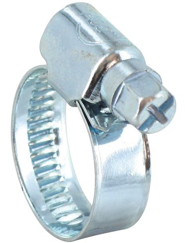 Collier de serrage à bande  2 pièces   10 - 16mm - Cap Vert - 3600075903311