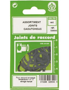 Joint caoutchouc pour l'arrosage  assortiment 14 - Gripp - 3152983265406