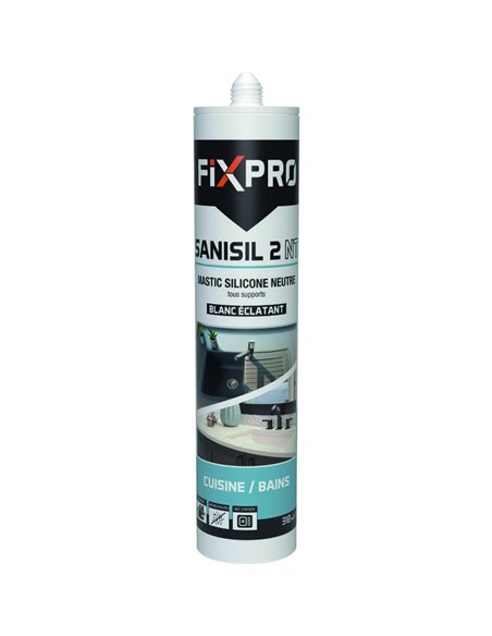 sanisil  2nt blanc 310 ml - Fixpro - 3610183633192