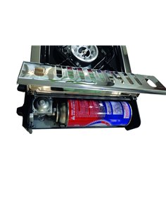 Réchaud à gaz portable 1 feu – INCASA - Générique - 3700628255321