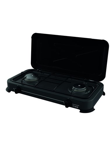 Réchaud à gaz d'extérieur 2 feux – INCASA - Générique - 3700628255307