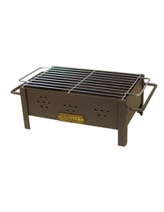 Table De Barbecue Avec Grille Zince 31x21x14cm Imex El Zorro - Générique - 8427514054527