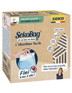 SODEPAC Box bois Sekobag +1 Absorbeur_box_en_bois_blanche_1_absorbeur_sekobag - SODEPAC - SODEPAC - 3240211011823