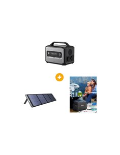 Pack complet station d'énergie 1200 Watts + panneau solaire 200 watts + sacoche - UGREEN - UGREEN -