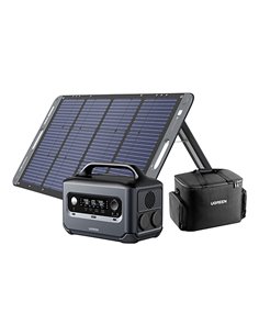 Pack complet station d'énergie 1200 Watts + panneau solaire 200 watts + sacoche - UGREEN - UGREEN -