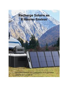 Pack complet station d'énergie 1200 Watts + panneau solaire 200 watts + sacoche - UGREEN - UGREEN -