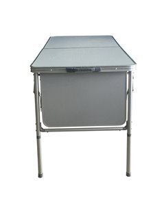 Table pliante avec rallonges - MIDLAND  - MIDLAND - 3700628255178