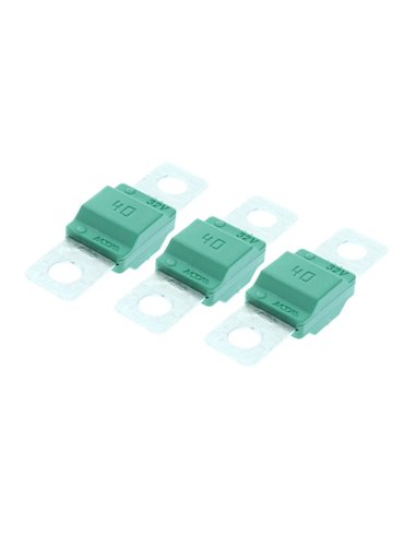 Fusibles 40a / 32v (x3) - FUSIBLES 40A / 32V (x3) - UNITECK - UNITECK - 3760233353232
