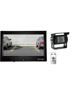 kit camera recul  - 12/24v - 1 cam - monit. 7'' / 2 entrees - affich. Intermit. - Générique - 3262897524206